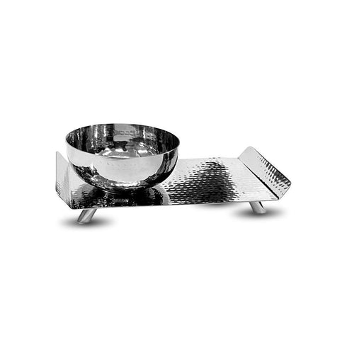 SS Finger Bowl w/Tray